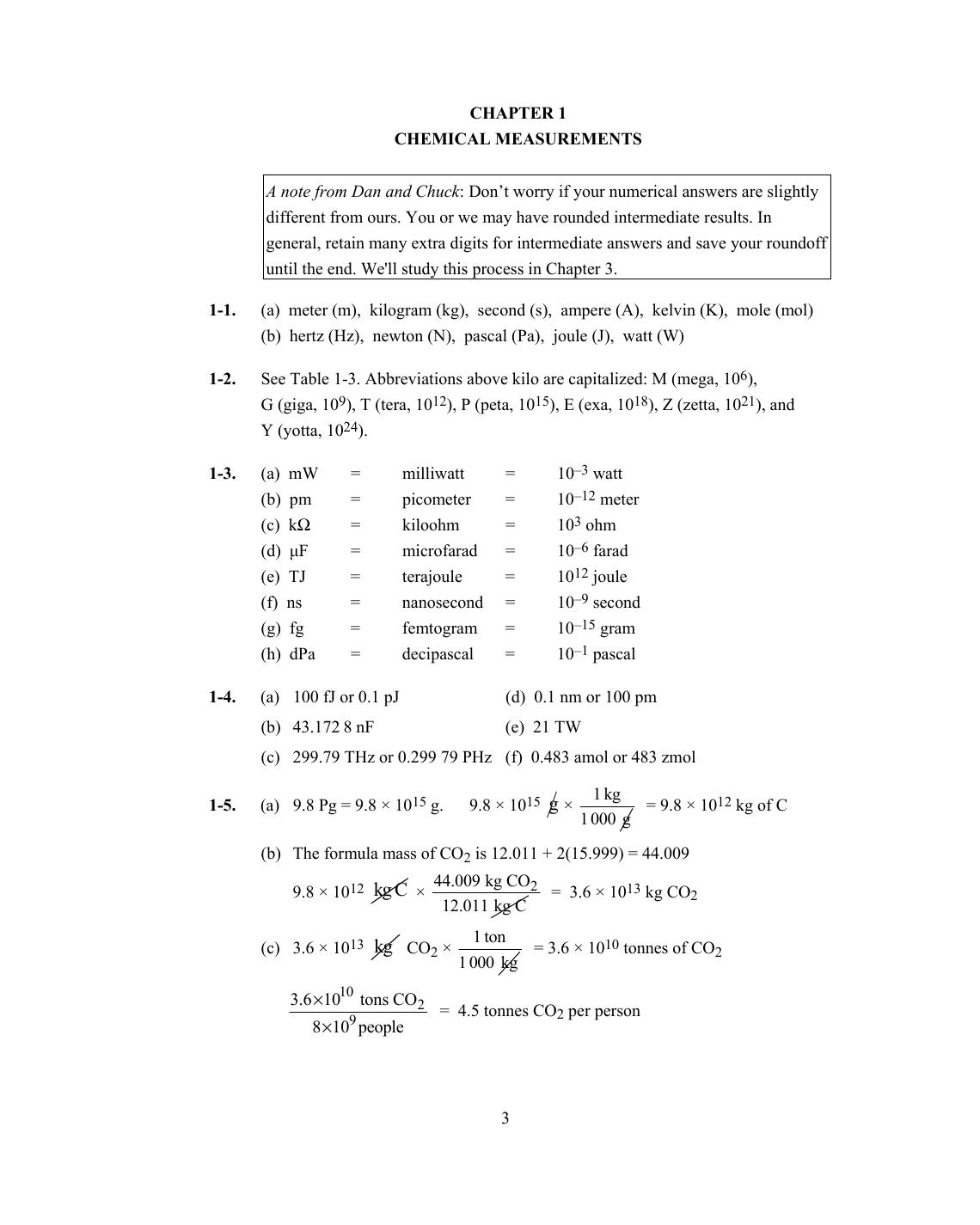 Preview page 8 of Solutions Manual Quantitative Chemical Analysis 11th Edition By Daniel Harris, Charles Lucy