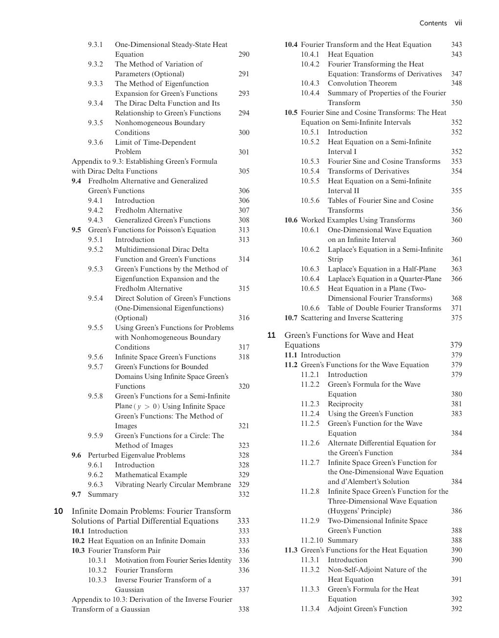 Preview page 7 of eBook PDF Applied Partial Differential Equations with Fourier Series and Boundary Value Problems 6th Edition By Richard