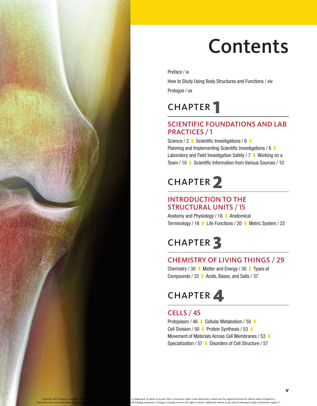 Preview page 5 of Body Structures and Functions 14th Edition By Ann Scott, Tara Bell