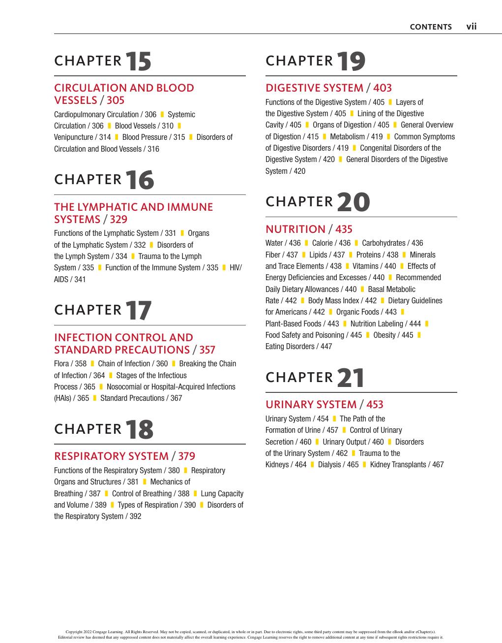 Preview page 7 of Body Structures and Functions 14th Edition By Ann Scott, Tara Bell