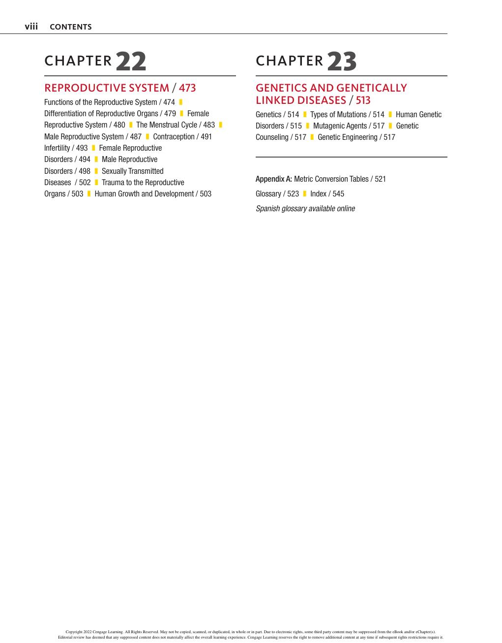 Preview page 8 of Body Structures and Functions 14th Edition By Ann Scott, Tara Bell
