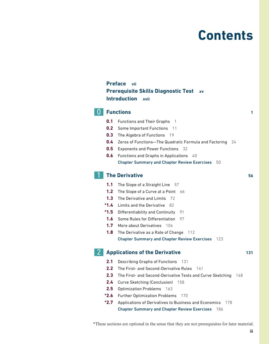 Preview page 6 of Calculus And Its Applications Brief Version 15th Edition By Larry Goldstein