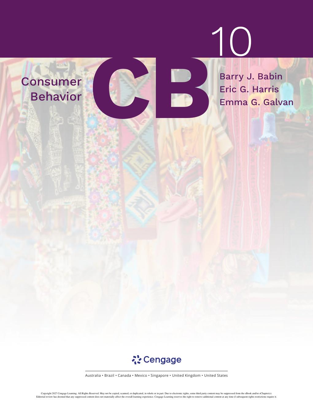 Preview page 2 of eBook PDF CB 10 Consumer Behavior 10th Edition By Barry Babin, Eric Harris
