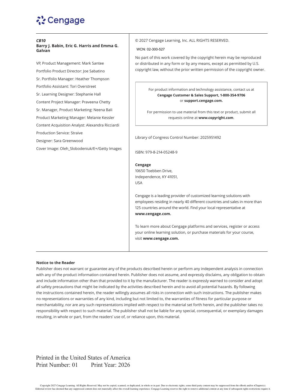 Preview page 4 of eBook PDF CB 10 Consumer Behavior 10th Edition By Barry Babin, Eric Harris