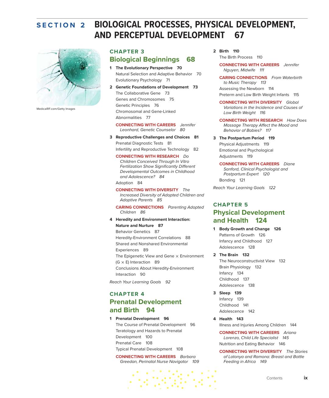 Preview page 8 of Child Development 2026 Release By John Santrock, Kirby Deater-Deckard