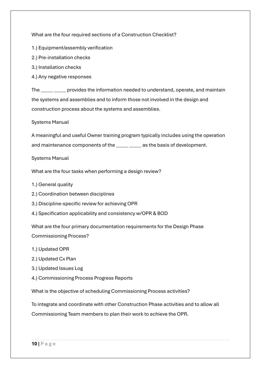 Preview page 10 of ACG CXA EXAM