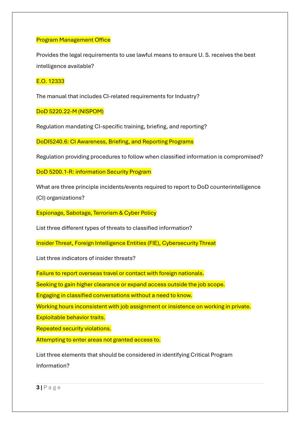 Preview page 3 of SAPPC CERTIFICATION STUDY GUIDE EXAM