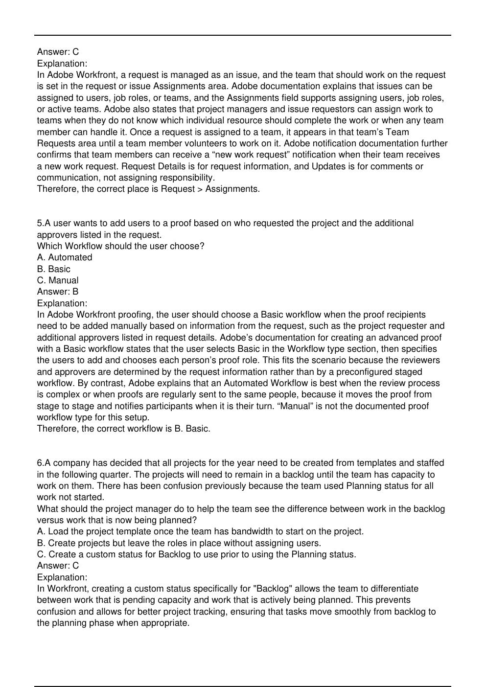 Preview page 3 of Adobe AD0-E911 Adobe Exam Practice Questions