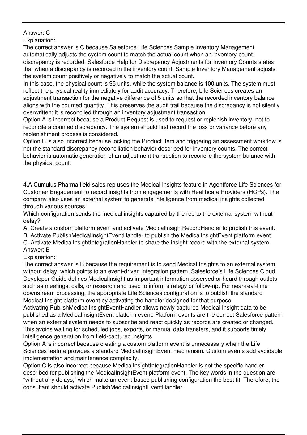 Preview page 3 of Als-Con-201 Salesforce Exam Practice Question