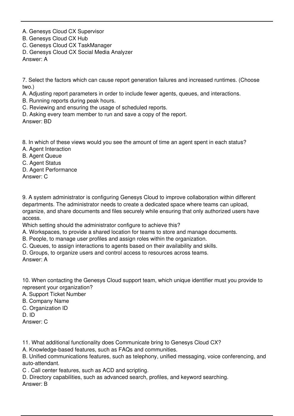Preview page 3 of GCP-GCX Exam Practice Questions
