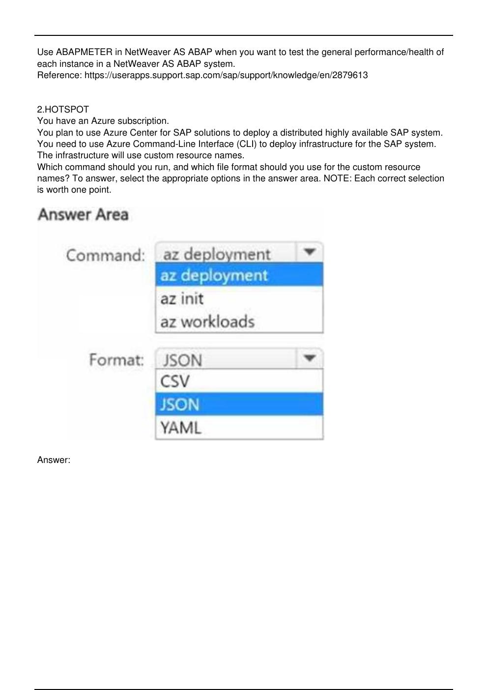 Preview page 2 of AZ-120 Microsoft Exam Updated Practice Questions in May 2026 for Microsoft  Azure certification