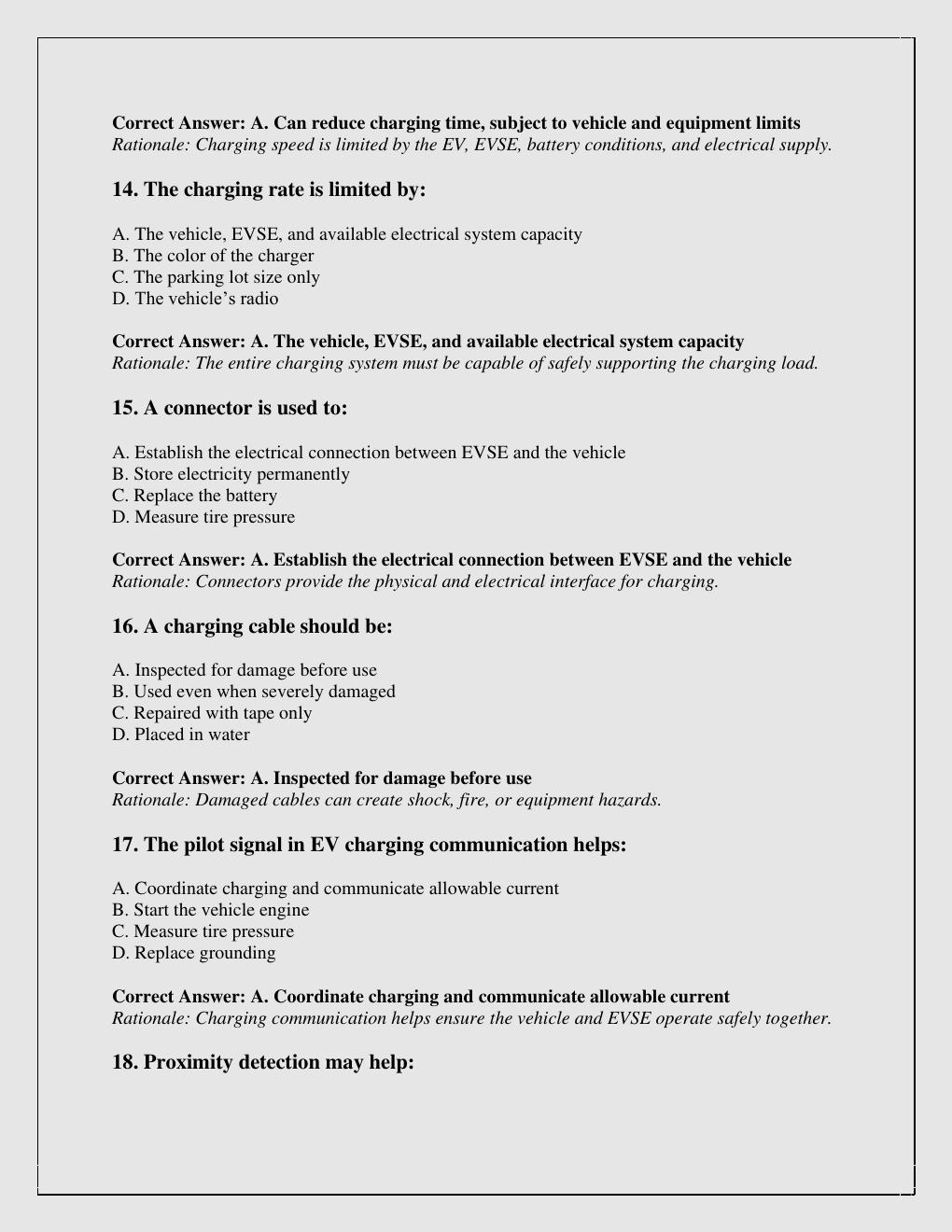 Preview page 4 of EVITP Final Exam Practice with correct answers and rationales 2026/2027 version  A+ Graded
