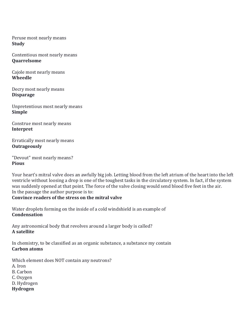 Preview page 3 of ASVAB ACTUAL EXAM