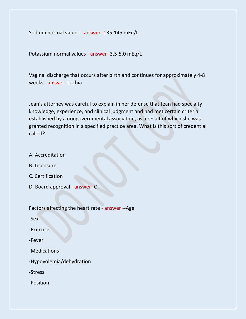 Preview page 7 of FUNDAMENTS OF NURSING FINAL EXAM // FULLY UPDATED//  2026 VERSION