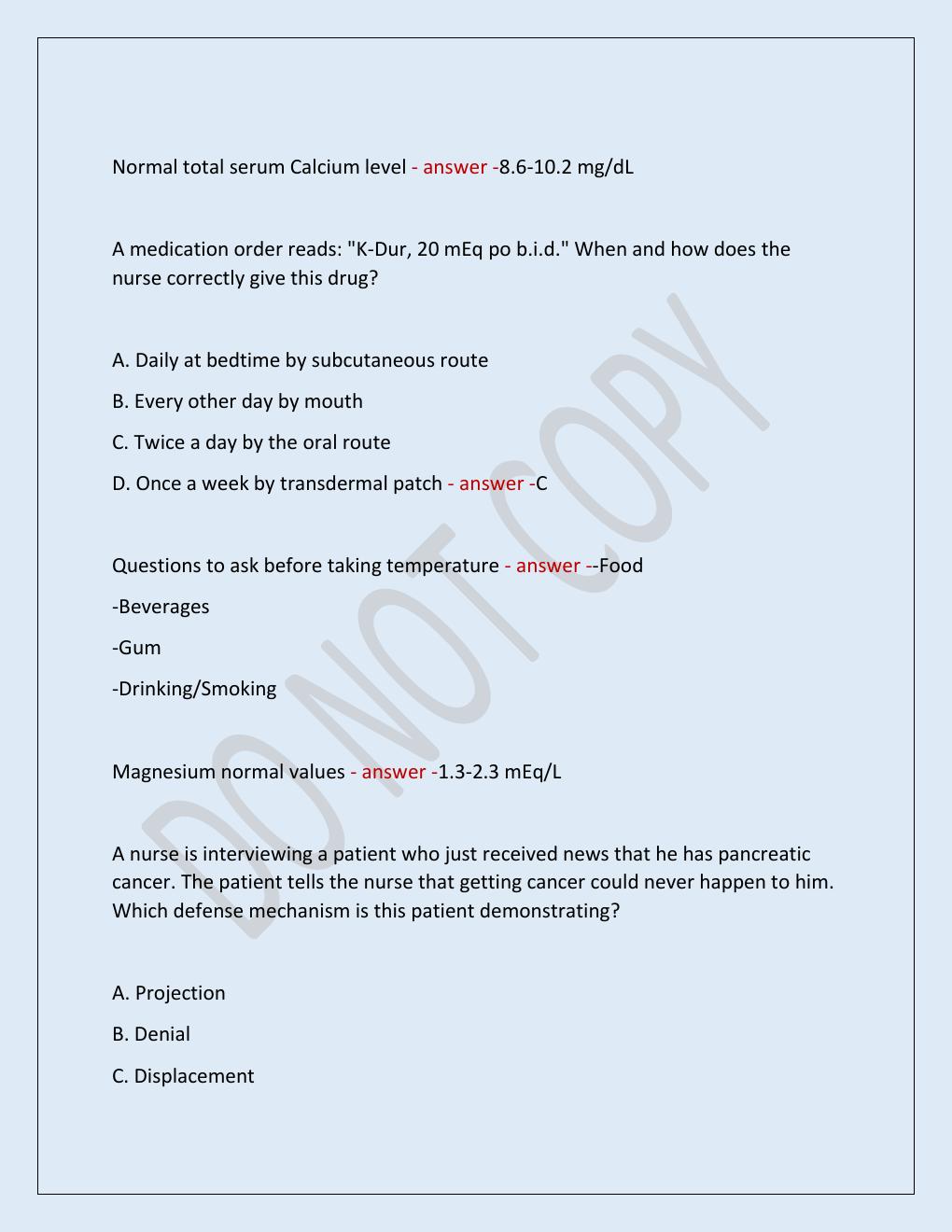 Preview page 8 of FUNDAMENTS OF NURSING FINAL EXAM // FULLY UPDATED//  2026 VERSION