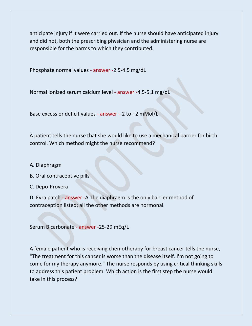 Preview page 10 of FUNDAMENTS OF NURSING FINAL EXAM // FULLY UPDATED//  2026 VERSION