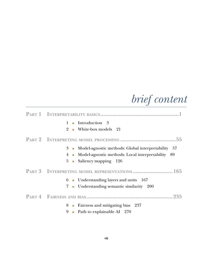 Preview page 9 of eBook PDF Interpretable AI Building explainable machine learning systems 1st Edition By Ajay Thampi