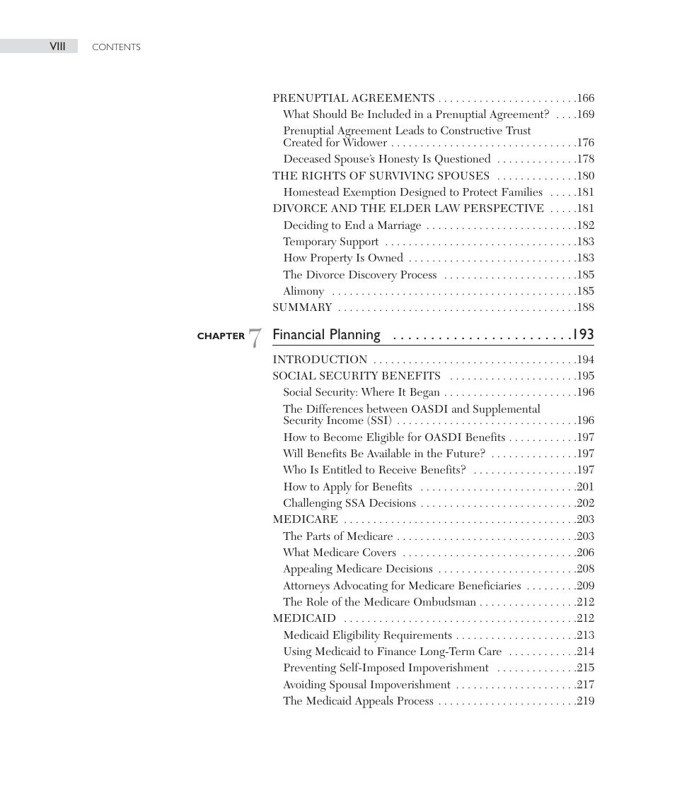 Preview page 9 of Elder Law 1st Edition By Nancy R Gallo