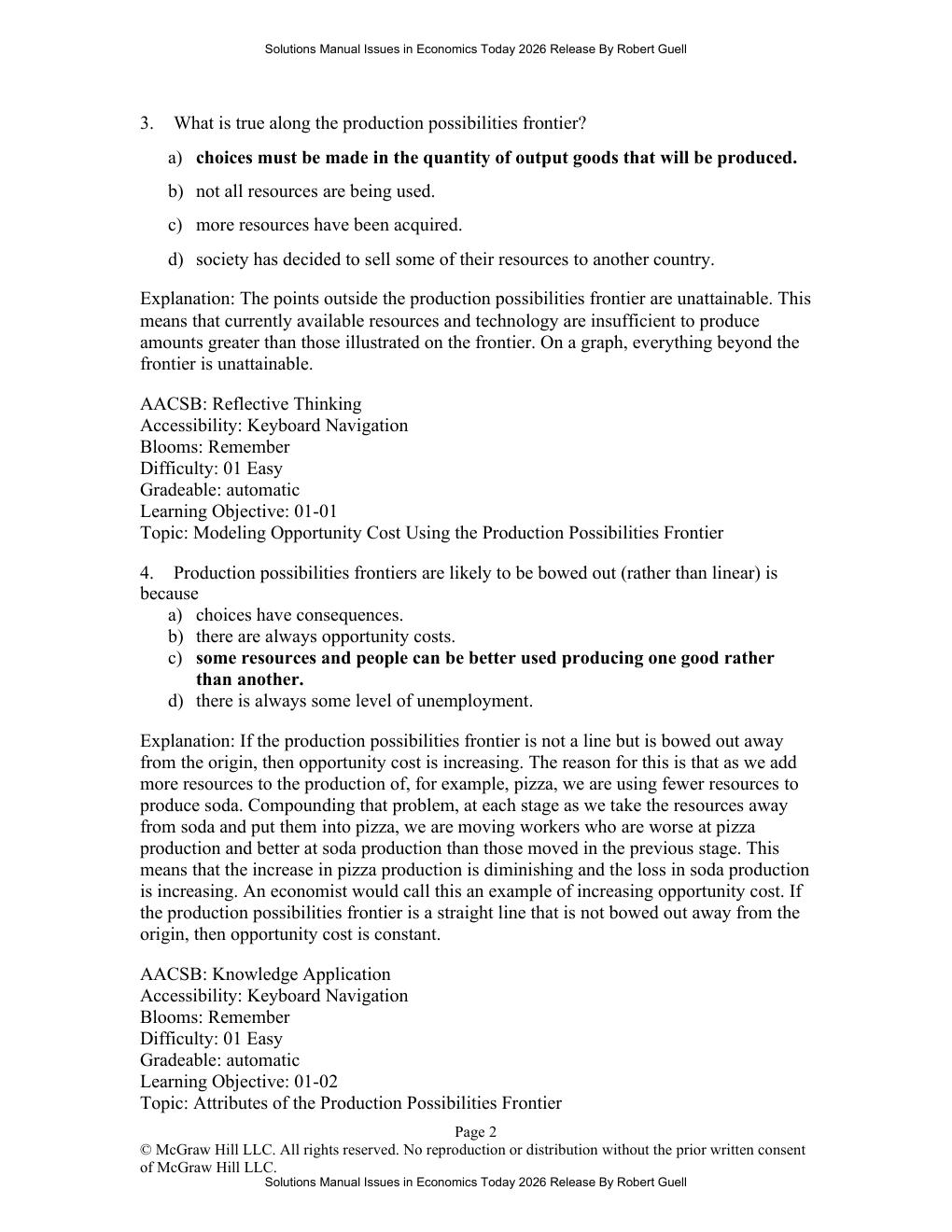 Preview page 4 of Solutions Manual Issues in Economics Today 2026 Release By Robert Guell