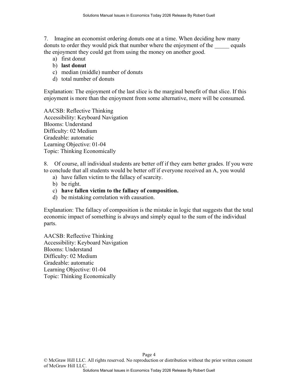 Preview page 6 of Solutions Manual Issues in Economics Today 2026 Release By Robert Guell