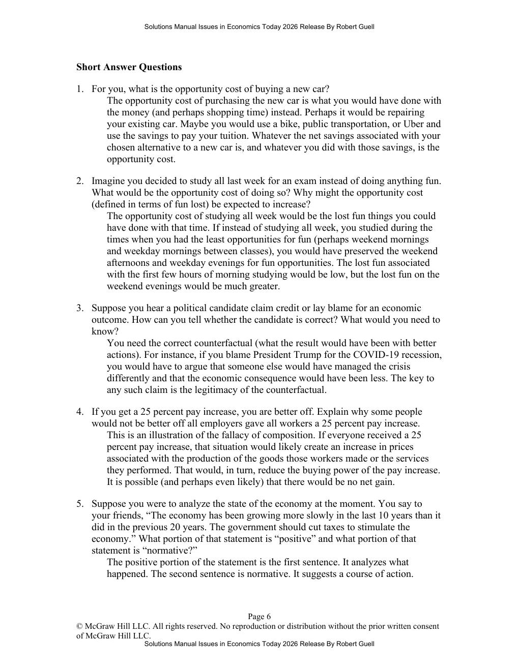 Preview page 8 of Solutions Manual Issues in Economics Today 2026 Release By Robert Guell