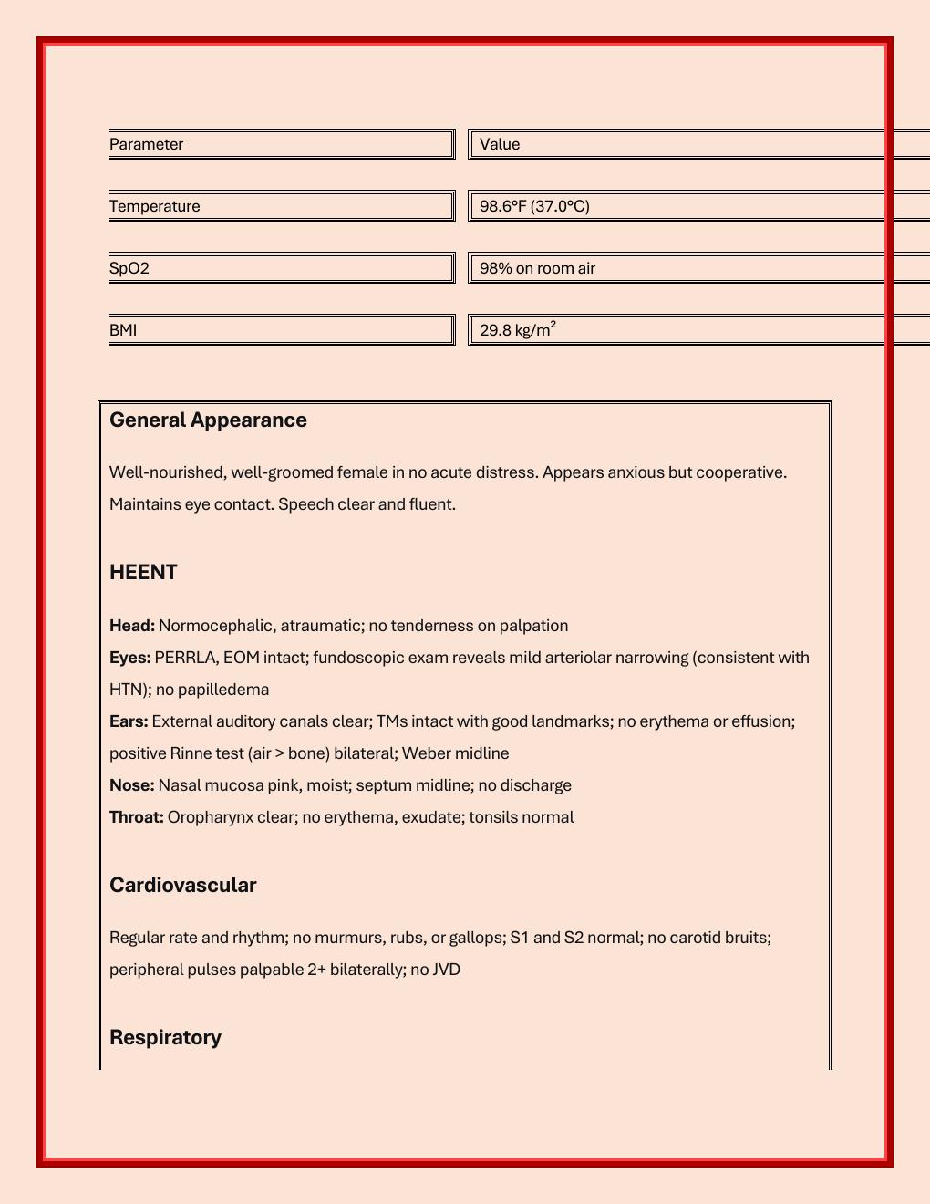 Preview page 7 of Advanced DDx Case Study: Sheila Davis (68-Year-Old Female  Presenting with Dizziness) | Complete Patient Interview, HPI,