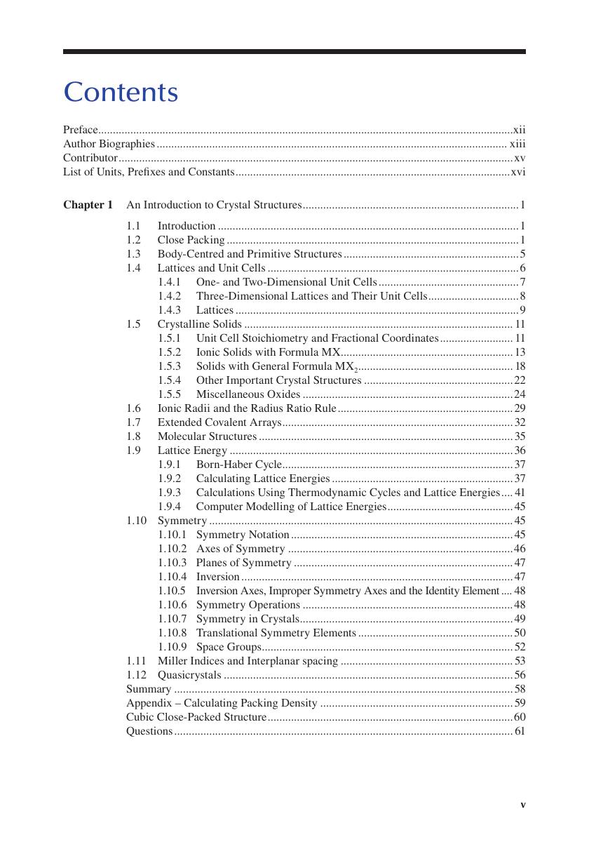 Preview page 5 of Solid State Chemistry An Introduction 6th Edition By Elaine Moore, Lesley Smart