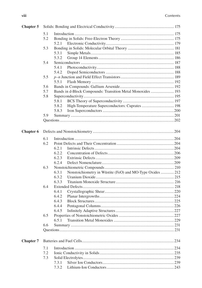 Preview page 8 of Solid State Chemistry An Introduction 6th Edition By Elaine Moore, Lesley Smart