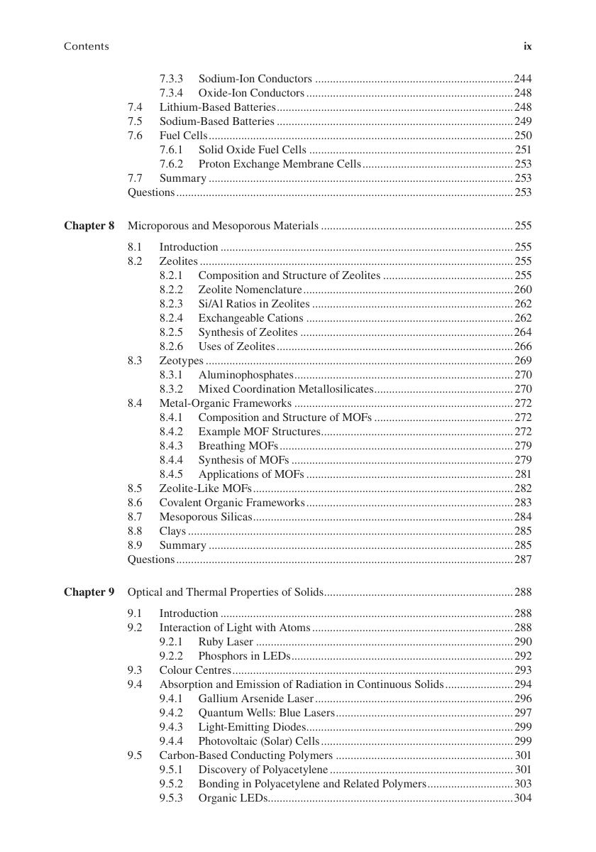 Preview page 9 of Solid State Chemistry An Introduction 6th Edition By Elaine Moore, Lesley Smart