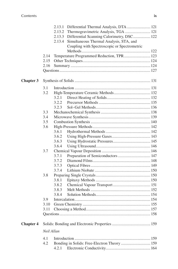 Preview page 10 of eBook PDF Solid State Chemistry An Introduction 5th Edition By Elaine Moore, Lesley Smart
