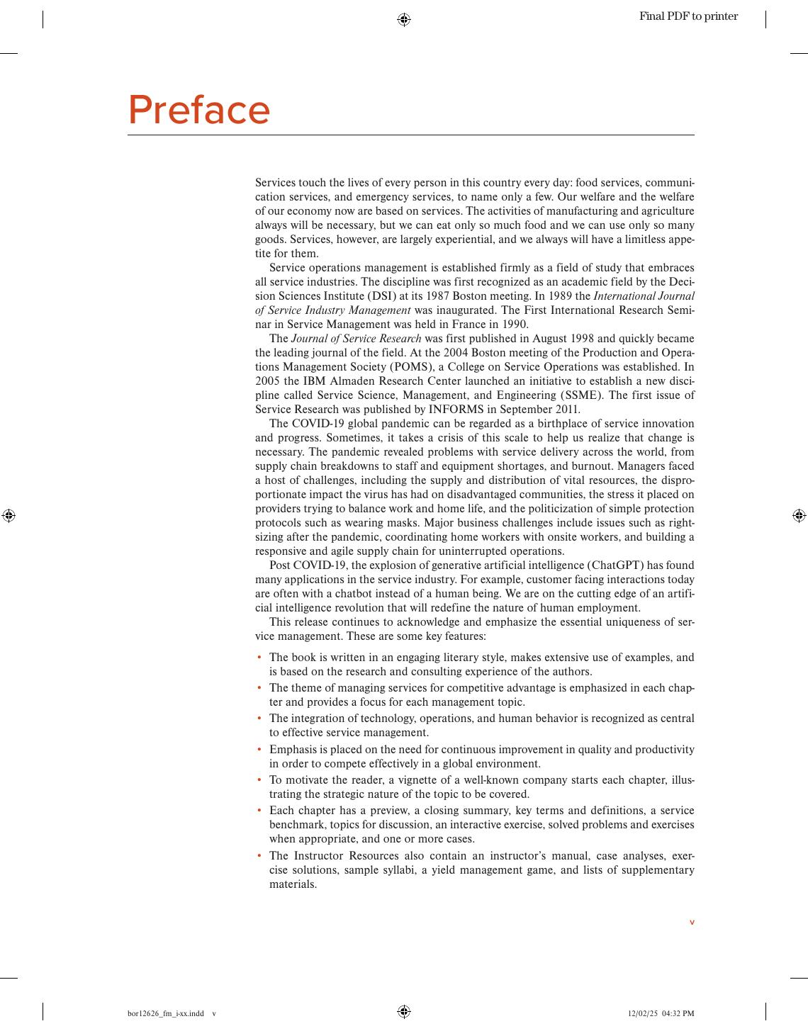 Preview page 6 of Service Management Operations Strategy Information Technology 2026 EverGreen Release By Sanjeev Bordoloi, James Fitzsimm