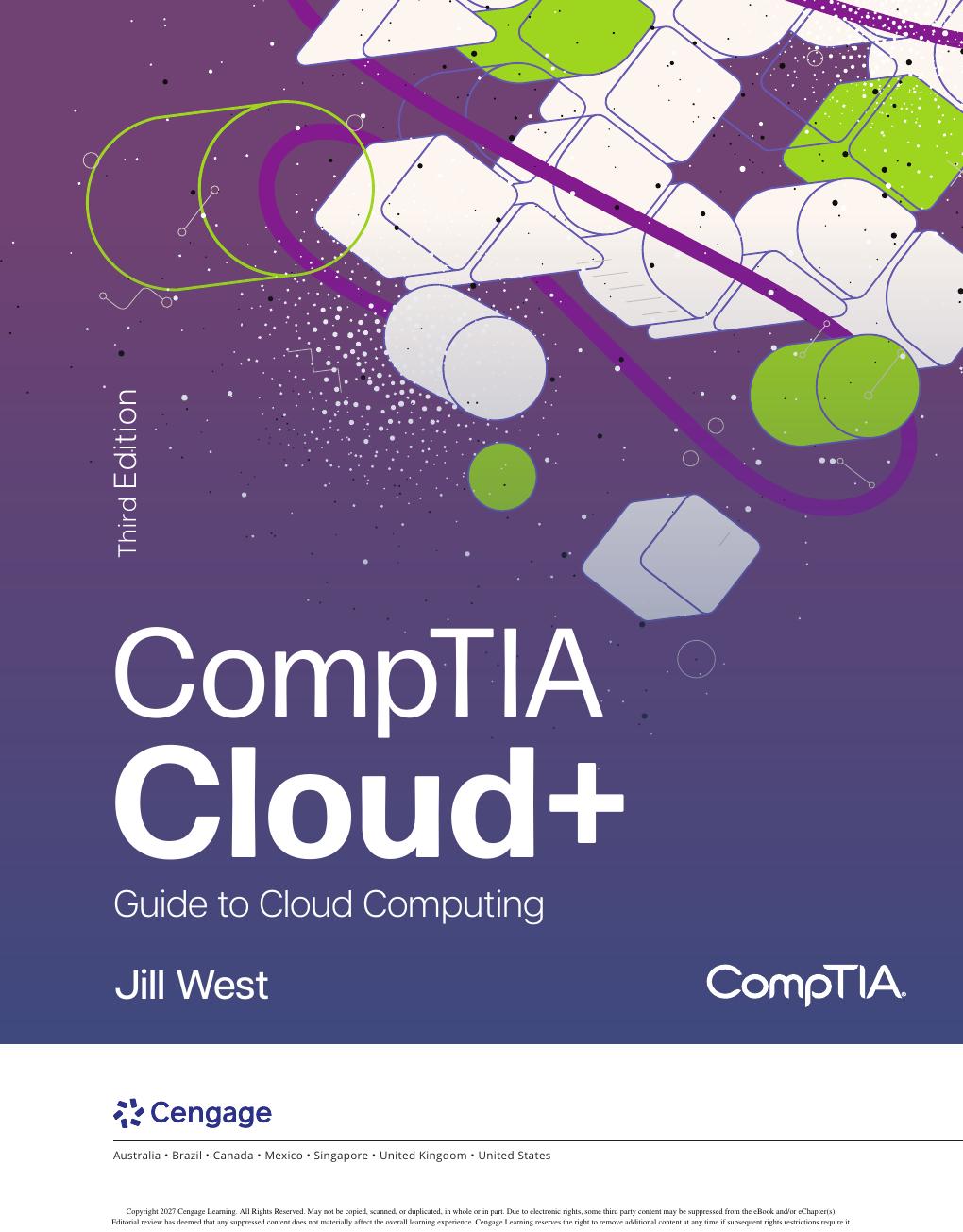 Preview page 2 of eBook PDF CompTIA Cloud+ Guide to Cloud Computing 3rd Edition By Jill West