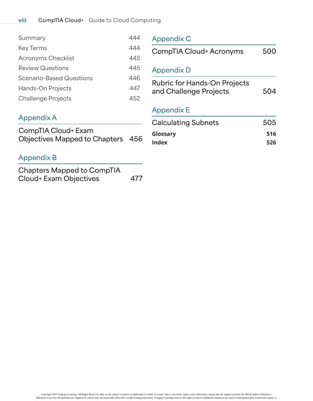 Preview page 10 of eBook PDF CompTIA Cloud+ Guide to Cloud Computing 3rd Edition By Jill West