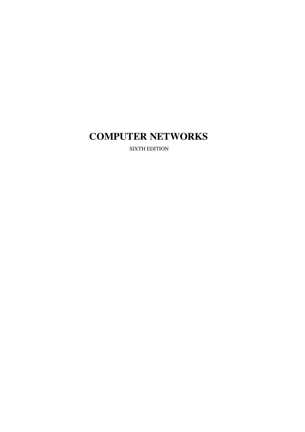 Preview page 4 of Computer Networks 6th Global Edition By Andrew Tanenbaum, Nick Feamster