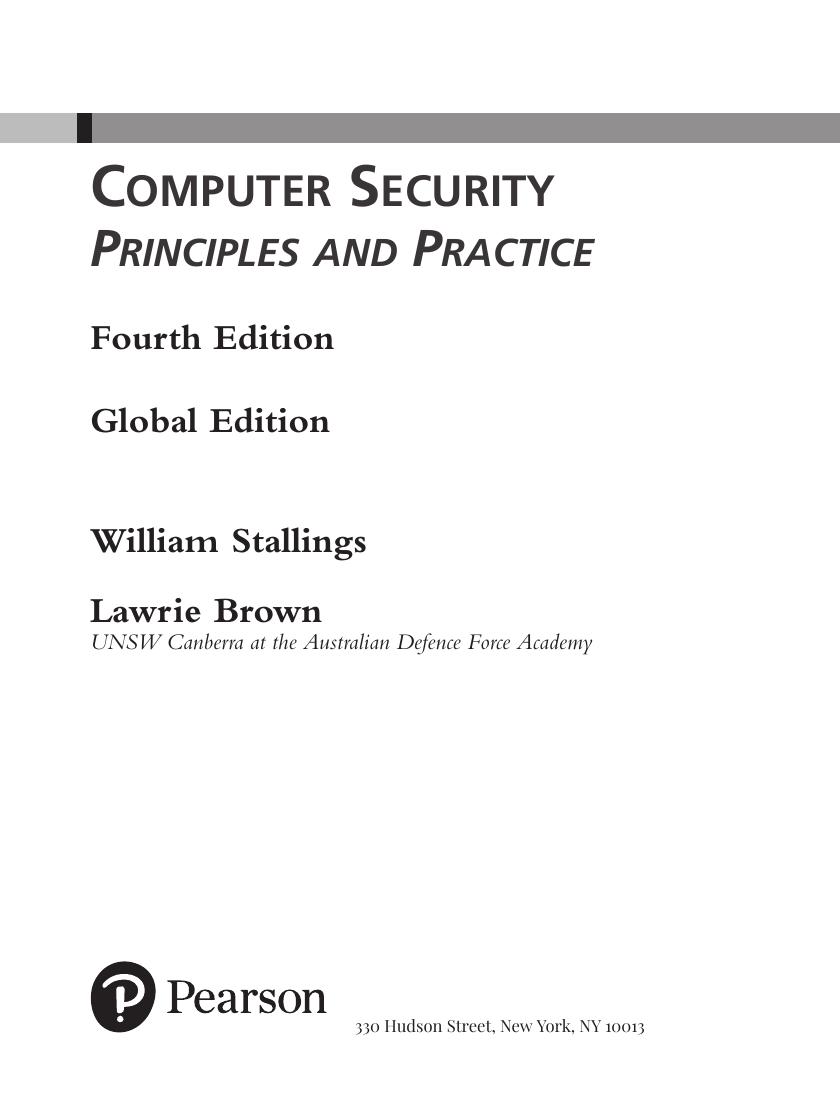 Preview page 2 of Computer Security Principles and Practice 4th Global Edition By William Stallings, Lawrie Brown