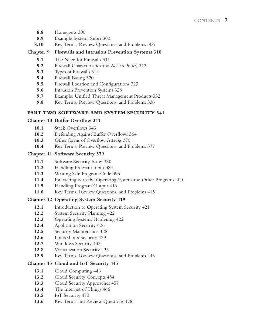 Preview page 9 of Computer Security Principles and Practice 4th Global Edition By William Stallings, Lawrie Brown