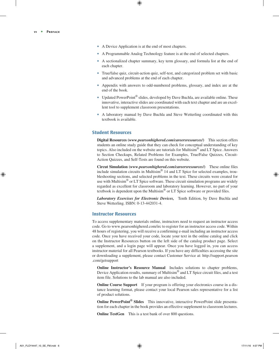 Preview page 7 of eBook PDF Electronic Devices Conventional Current Version 10th Edition By Thomas Floyd