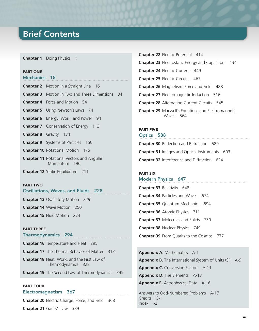 Preview page 5 of Essential University Physics Volume 1 4th Edition By Richard Wolfson