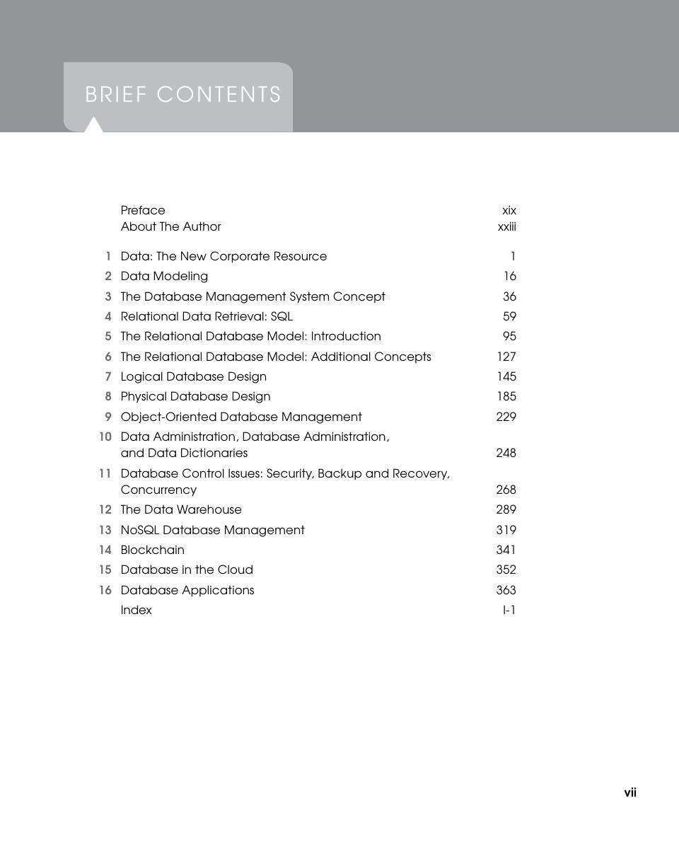 Preview page 6 of Fundamentals of Database Management Systems 3rd Edition By Mark Gillenson