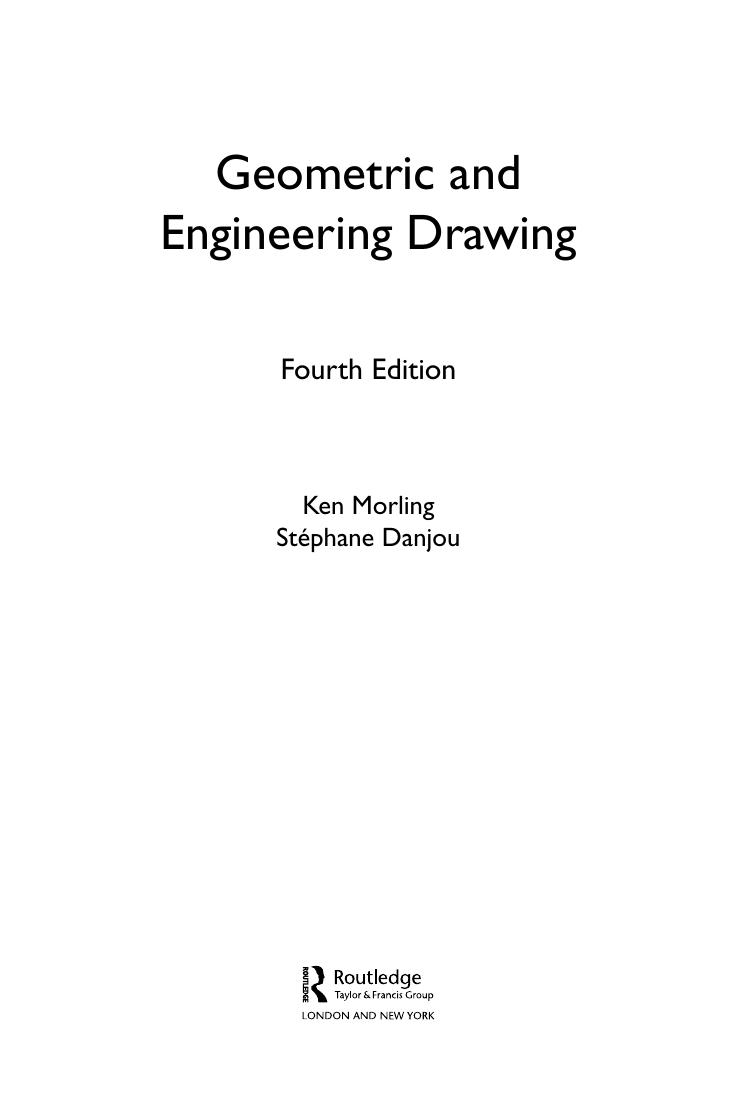 Preview page 2 of Geometric and Engineering Drawing 4th Edition By Ken Morling, Stéphane Danjou