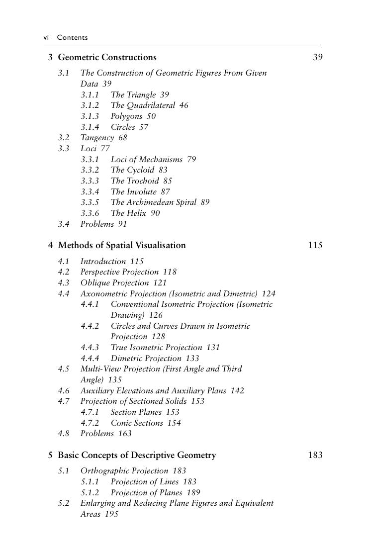 Preview page 6 of Geometric and Engineering Drawing 4th Edition By Ken Morling, Stéphane Danjou