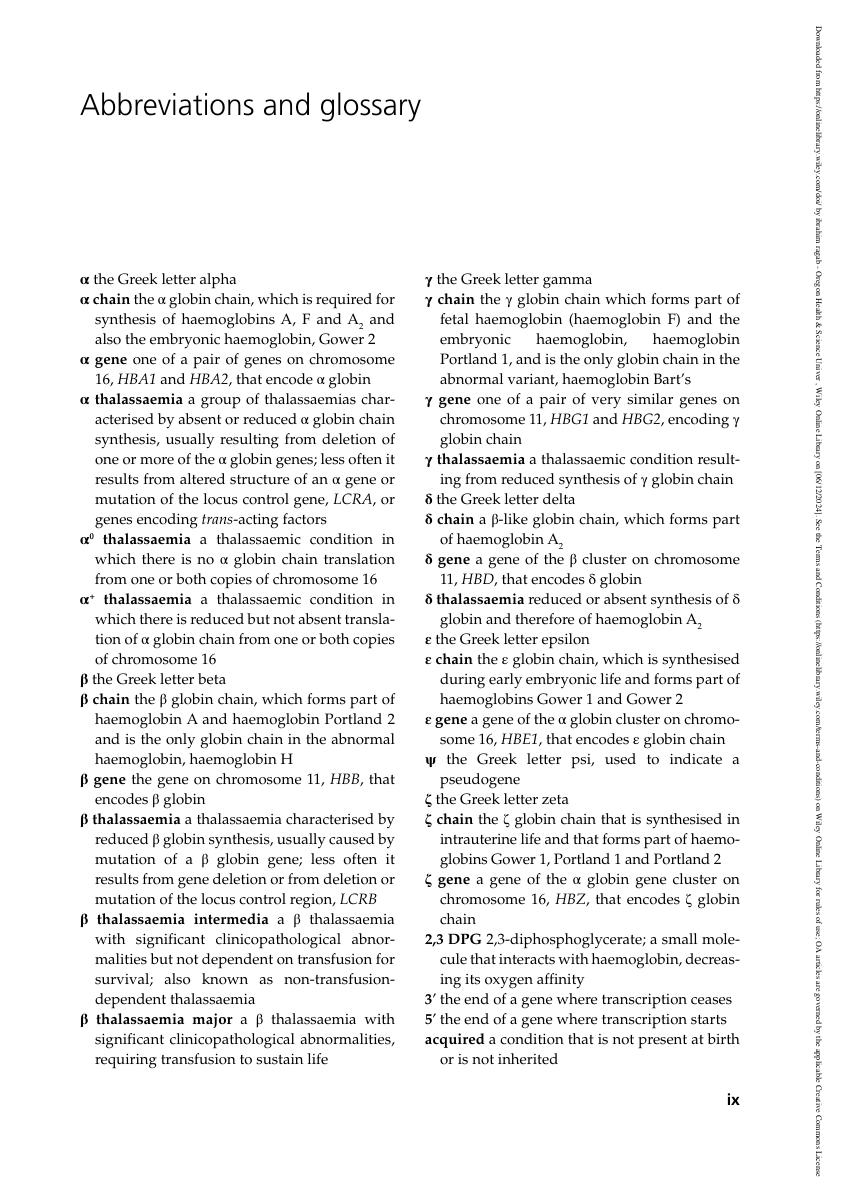 Preview page 7 of eBook PDF Haemoglobinopathy Diagnosis 4th Edition By Barbara Bain, David Rees