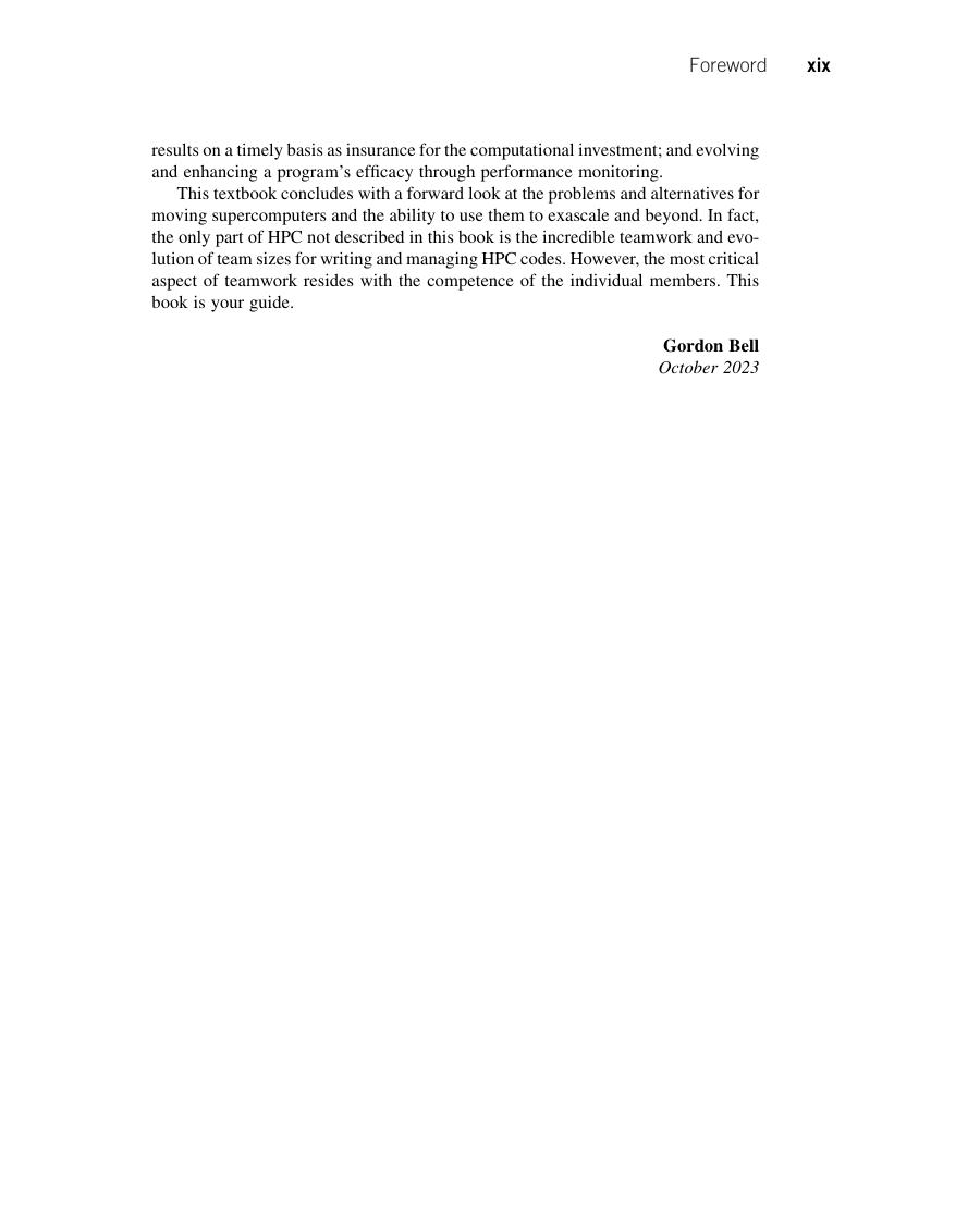 Preview page 7 of eBook PDF High Performance Computing Modern Systems and Practices 1st Edition By Thomas Sterling, Maciej Brodowicz, Matt