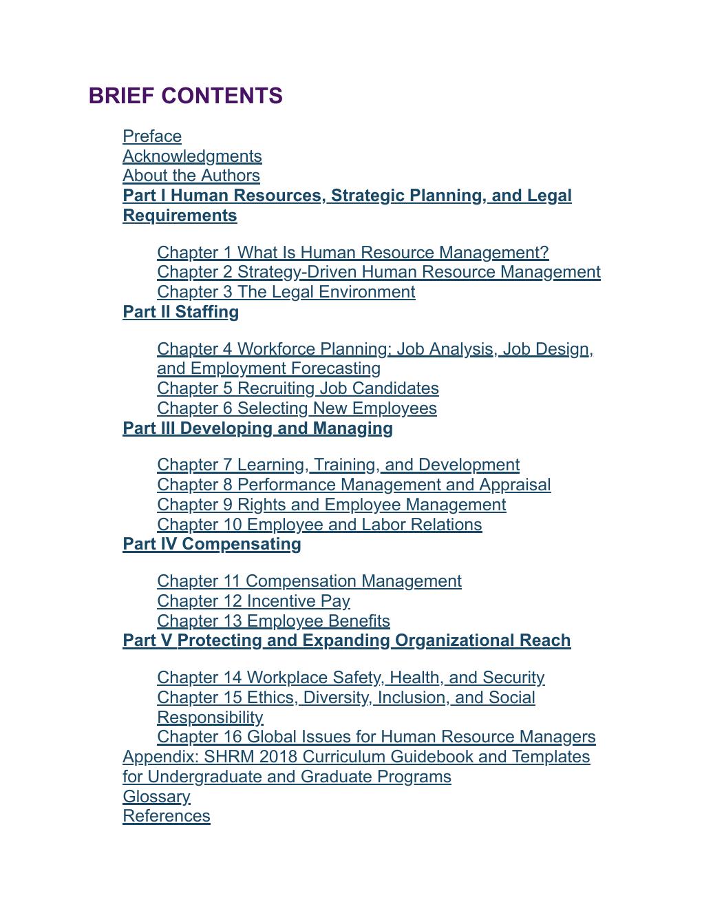 Preview page 10 of Human Resource Management 4th Edition By Robert Lussier John Hendon