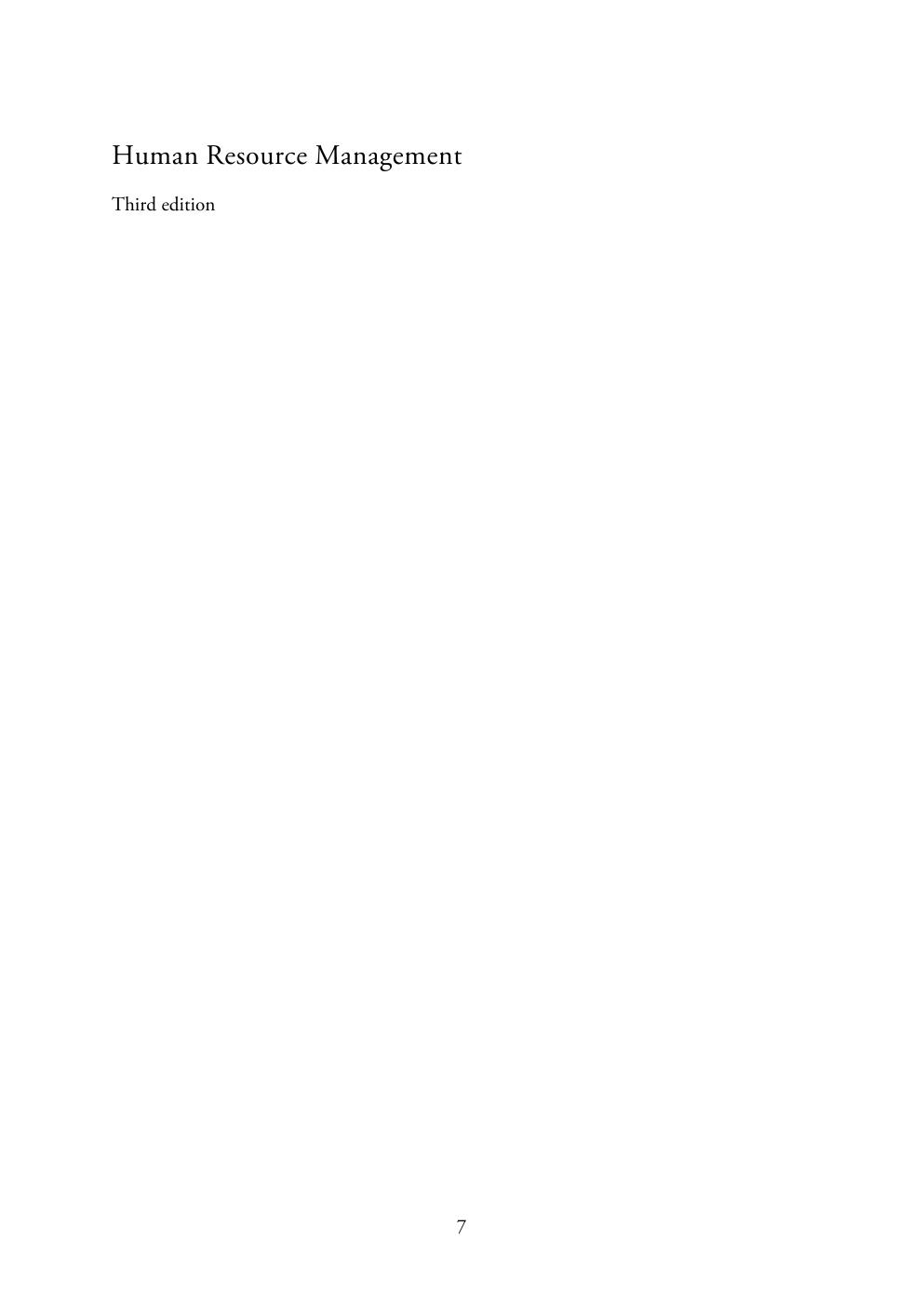 Preview page 7 of eBook PDF Human Resource Management Functions Applications and Skill Development 3rd Edition By Robert Lussier, John Hen