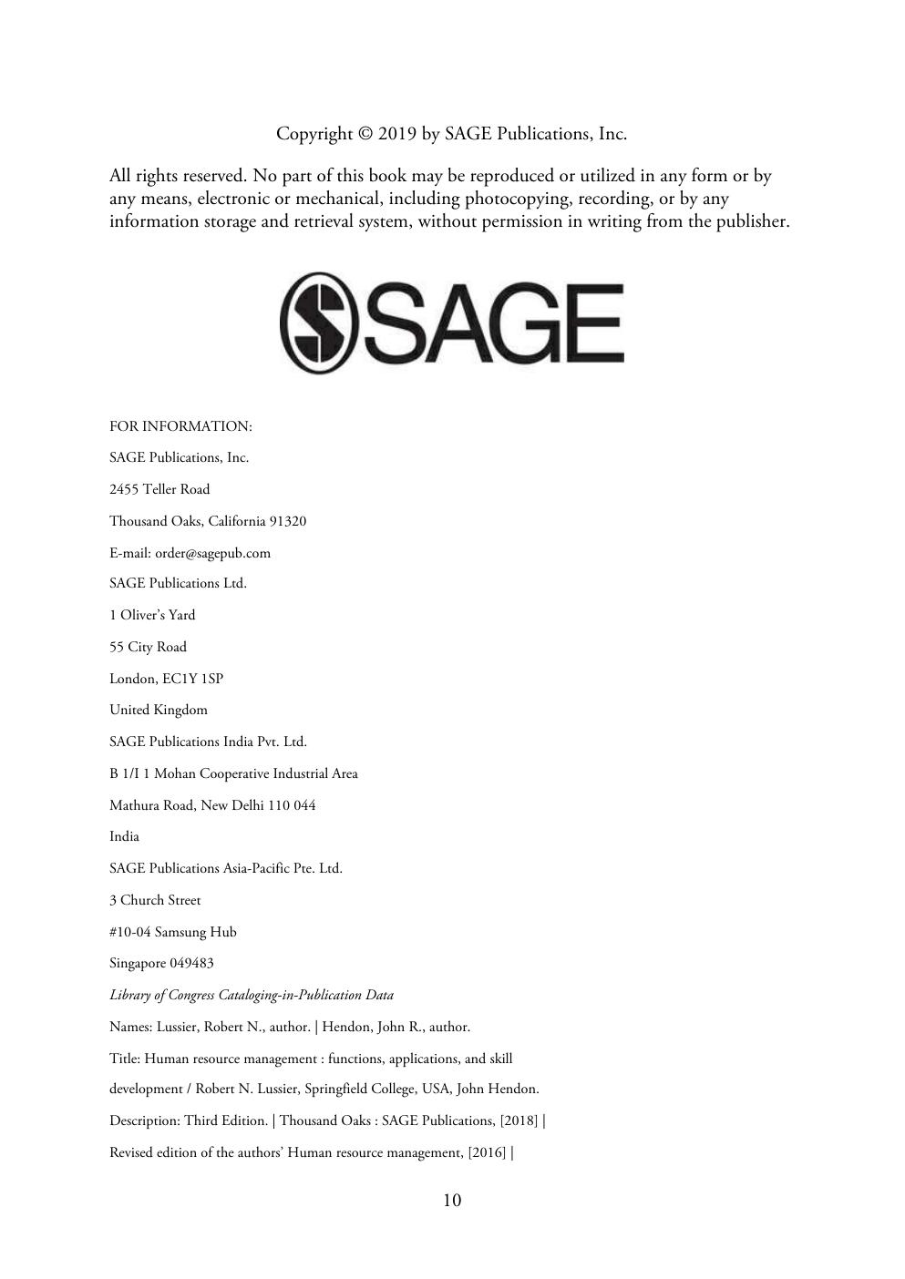 Preview page 9 of eBook PDF Human Resource Management Functions Applications and Skill Development 3rd Edition By Robert Lussier, John Hen