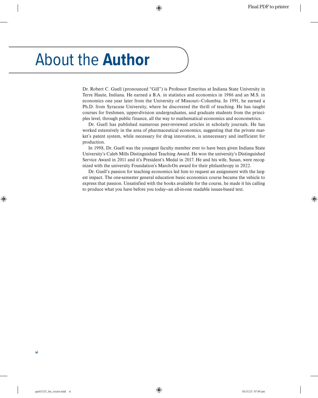 Preview page 7 of ISE Issues in Economics Today 2026 Release By Robert Guell