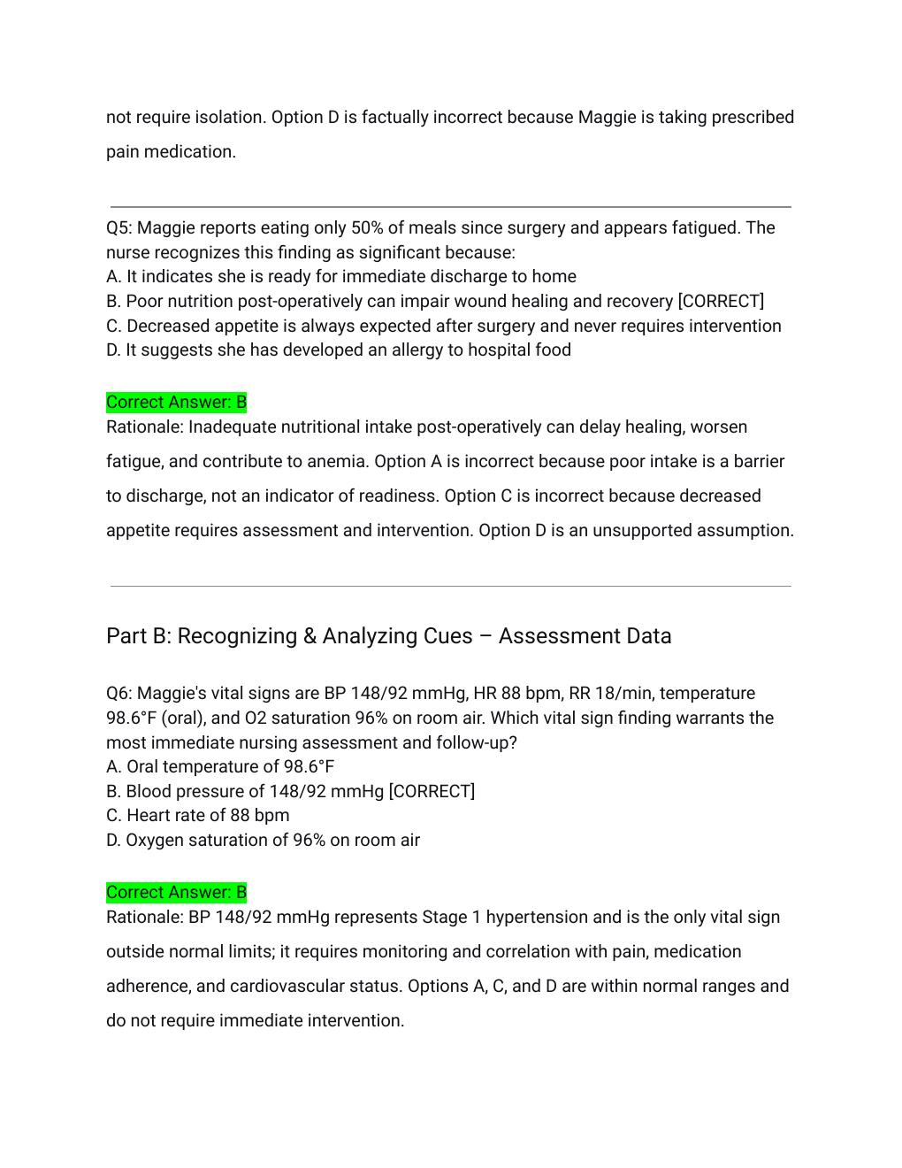 Preview page 3 of WGU D265 Task 1: Critical Thinking Case Study Actual Exam 2026/2027 – Complete Case Study Solutions with Detailed Ration