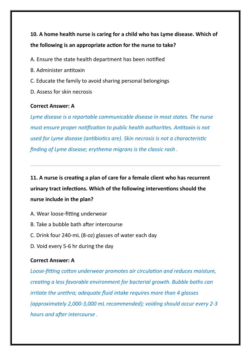 Preview page 9 of ATI RN COMPREHENSIVE PREDICTOR 2026 NEWEST  ACTUAL SCREENSHOT EXAM