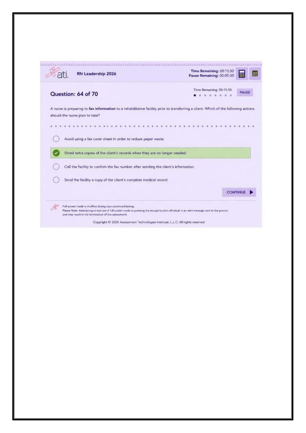 Preview page 5 of ATI RN LEADERSHIP